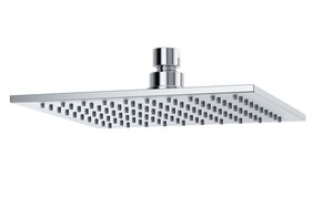 Изображение товара Верхний душ Kludi A-Qa 6442005-00 20 x 20 см квадратный, плоский 8 мм, 1 режим струи, без держателя, цвет хром