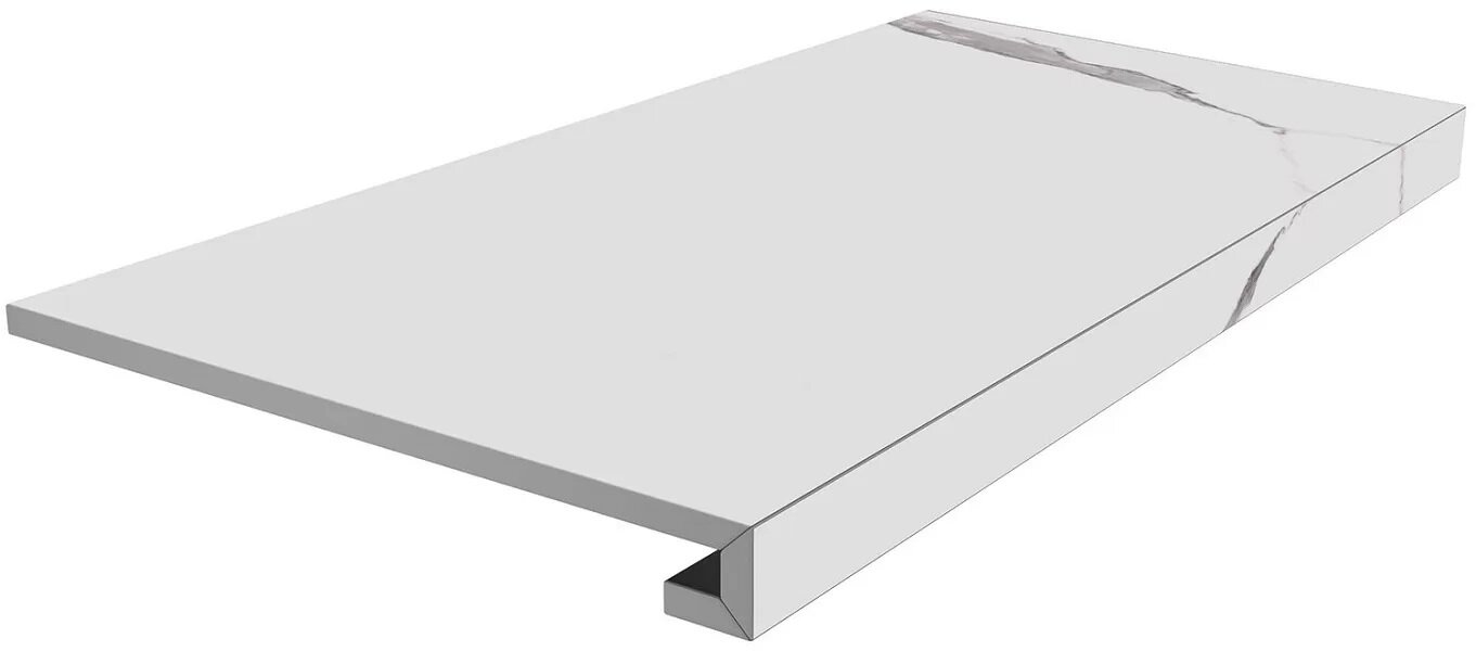 Изображение товара Ступень, керамогранит Kerama Marazzi Монте Тиберио SG849990R/GCF, 33 x 80 см, белый Изображение товара Ступень, керамогранит Kerama Marazzi Монте Тиберио SG849990R/GCF, 33 x 80 см, белый