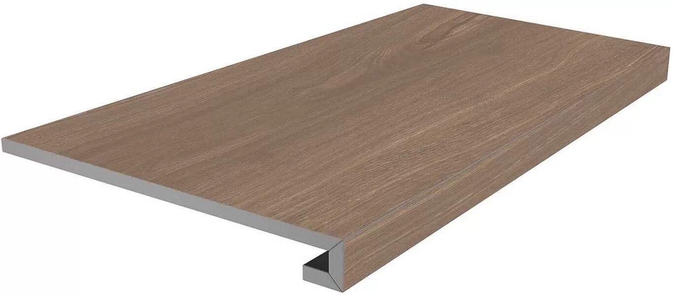 Изображение товара Ступень, керамогранит Kerama Marazzi Альберони SG644020R/GCF, 33 x 60 см, коричневый Изображение товара Ступень, керамогранит Kerama Marazzi Альберони SG644020R/GCF, 33 x 60 см, коричневый