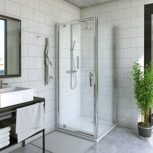 Изображение товара Душевой уголок Roth Proxima Line 80x80 см квадратный хром прозрачное стекло