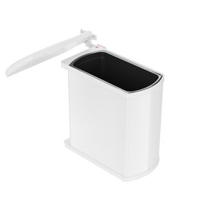 Изображение товара Ведро для мусора Hailo Oko flex 3418001, 18 л, белое