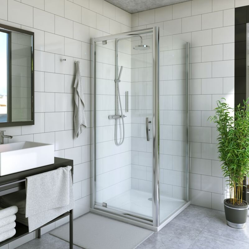 Изображение товара Душевой уголок Roth Proxima Line, 110 х 100 см, стекло прозрачное