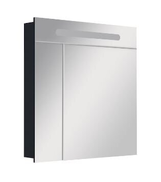 Изображение товара Зеркальный шкаф Roca Victoria Nord Black Edition 80 с подсветкой