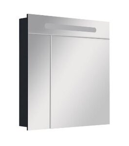 Изображение товара Зеркальный шкаф Roca Victoria Nord Black Edition 80 с подсветкой