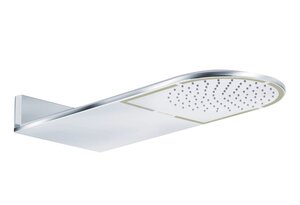 Изображение товара Верхний душ Kludi A-Qa 6487005-00, 25 см нестандартный, плоский 2.5 мм, 1 режим струи, цвет хром