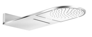 Изображение товара Верхний душ Kludi A-Qa 6488005-00, 25 см нестандартный, плоский 2.5 мм, 2 режима струи, цвет хром