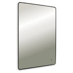 Зеркало Jorno Гроссето GrsBl.02.120x800/W/JR, 80 x 120 см, с LED-подсветкой, инфракрасный выключатель, диммер, цвет рамы черный - фото 1 Зеркало Jorno Гроссето GrsBl.02.120x800/W/JR, 80 x 120 см, с LED-подсветкой, инфракрасный выключатель, диммер, цвет рамы черный - фото 1