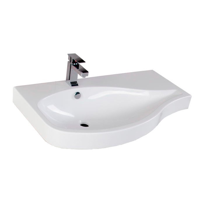 Изображение товара Раковина-столешница Aquanet Сопрано 95 169395/169396 угловая для ванной или кухни