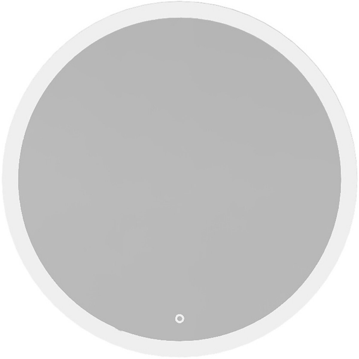 Изображение товара Зеркало Jorno Сияние Shi.02.65/W, 65 см, с LED-подсветкой, с сенсорным включателем, цвет белый