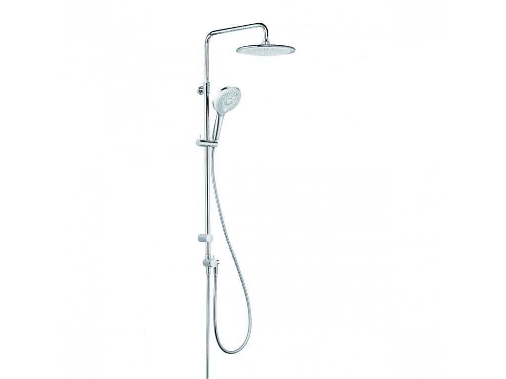 Изображение товара Душевая система Kludi Freshline Dual Shower System 6709005-00 без смесителя, 3 режима струи Изображение товара Душевая система Kludi Freshline Dual Shower System 6709005-00 без смесителя, 3 режима струи