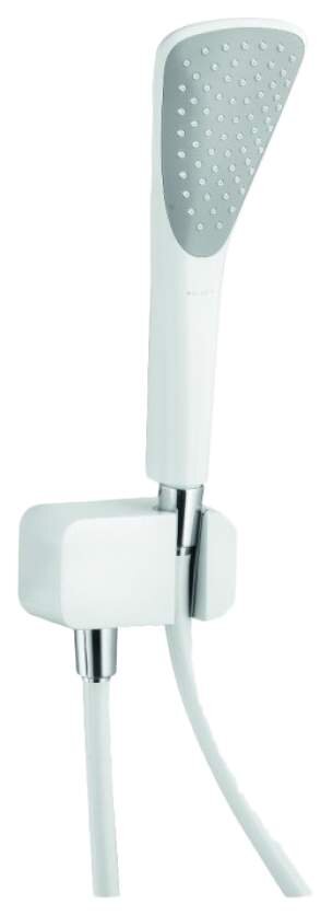 Изображение товара Душевой гарнитур Kludi Fizz 6767091-00 белый хром с системой быстрой очистки