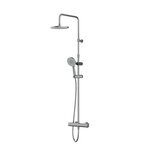 Душевая система Am.Pm X-Joy F0785A455, термостатическая, титан - фото 1 Душевая система Am.Pm X-Joy F0785A455, термостатическая, титан - фото 1