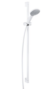 Изображение товара Душевой гарнитур Kludi Freshline 1S 6784091-00, длина штанги 90 см, цвет белый, 1 режим струи