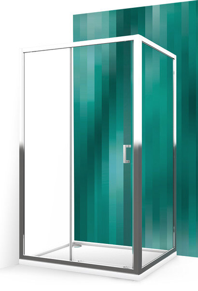 Изображение товара Душевой уголок Roth Lega Line 130x80 см, раздвижное стекло intima, хром