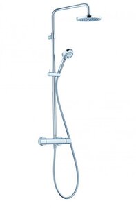 Изображение товара Душевая система Kludi Logo Dual Shower System 6809205-00 с термостатом, ручная лейка 3S