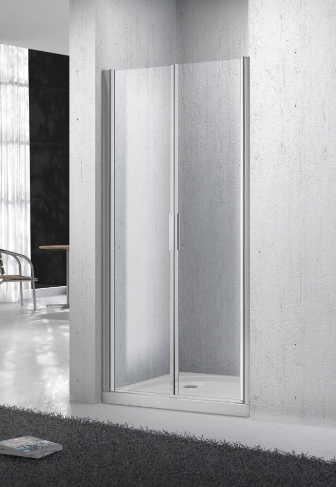 Изображение товара Душевая дверь в нишу BelBagno Sela SELA-B-2-70-C-Cr 70 х 190 см, стекло прозрачное