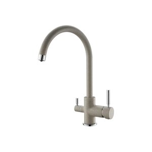 Изображение товара Смеситель для кухонной мойки Emar Quartz 3007.3 Кварц, с подключением к фильтру