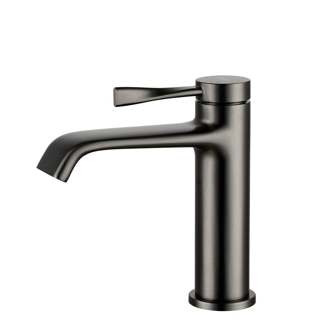 Изображение товара Смеситель для раковины Abber Tanz AF8C10GM, оружейная сталь