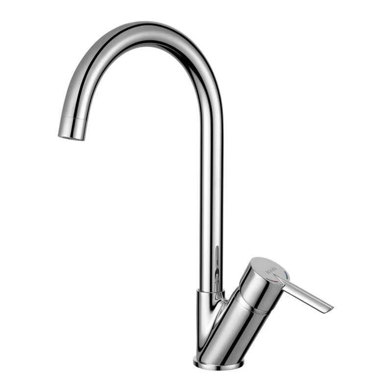 Изображение товара Смеситель кухонный Iddis Kitchen Line K11SB0Ji05 хром однорычажный с поворотным изливом
