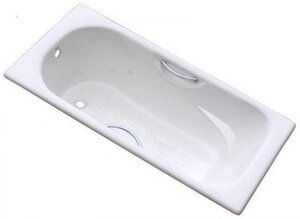 Изображение товара Ванна чугунная Goldman Donni 170 х 75 см, с ножками, белая, DN17075