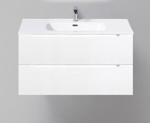Изображение товара Тумба под раковину BelBagno Etna ETNA-900-2C-SO-BO-P 90 см, подвесная, цвет белый матовый (bianco opaco)