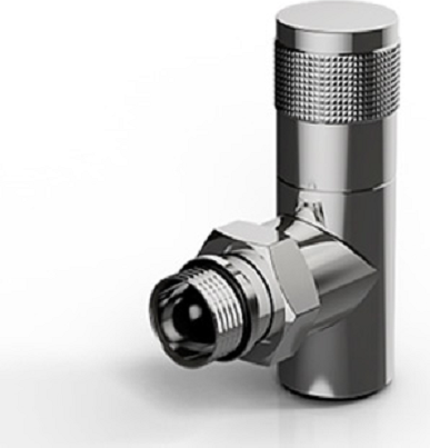 Изображение товара Набор дизайн-вентилей Royal Thermo Piano RTE 50.028 угловой, 1/2", цвет хром (НС-1144294)