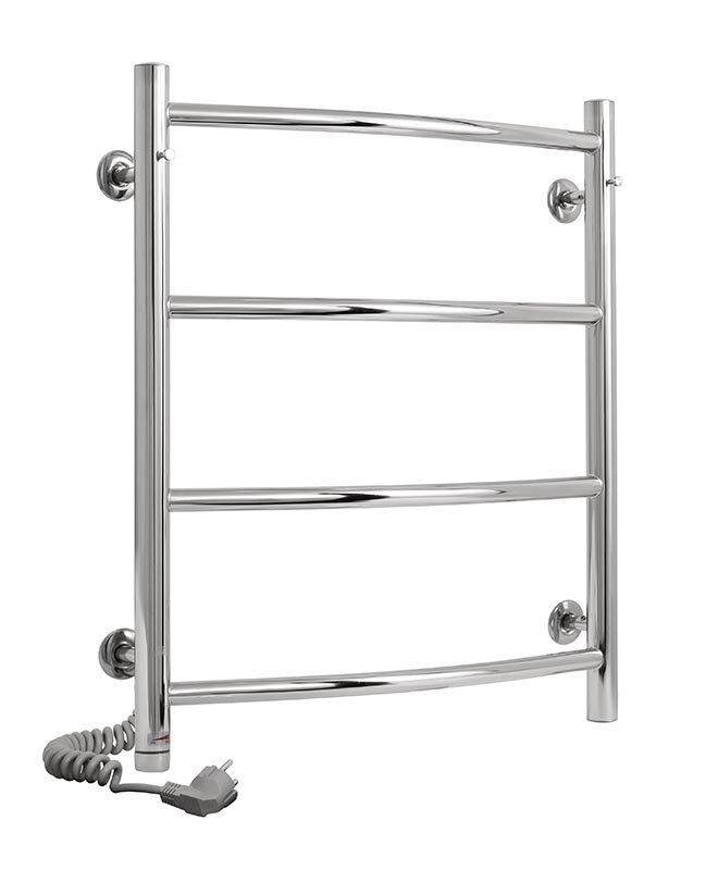 Изображение товара Электрический полотенцесушитель Laris Классик П4 высота 60 см нержавеющая сталь