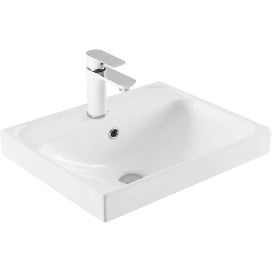 Изображение товара Раковина Aquanet Flash Mini 342052, 50 см, керамика, цвет белый Изображение товара Раковина Aquanet Flash Mini 342052, 50 см, керамика, цвет белый