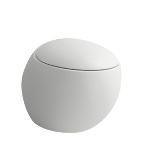 Изображение товара Унитаз подвесной Laufen Alessi One 8.2097.1.757.000.1, безободковый, цвет белый матовый