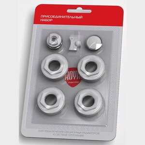 Изображение товара Набор присоединительный Royal Thermo RT03.1-2 3/4' хром для радиаторов и водоснабжения