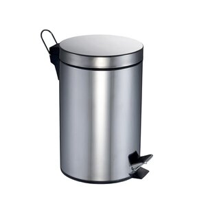 Изображение товара Корзина для мусора Merida Classic KIM409 металлическая 5 л с педалью и скрытым механизмом