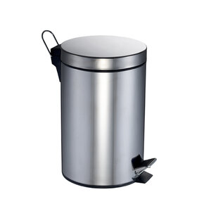Изображение товара Корзина для мусора Merida Classic KIP410 с педалью из нержавеющей стали 12 л
