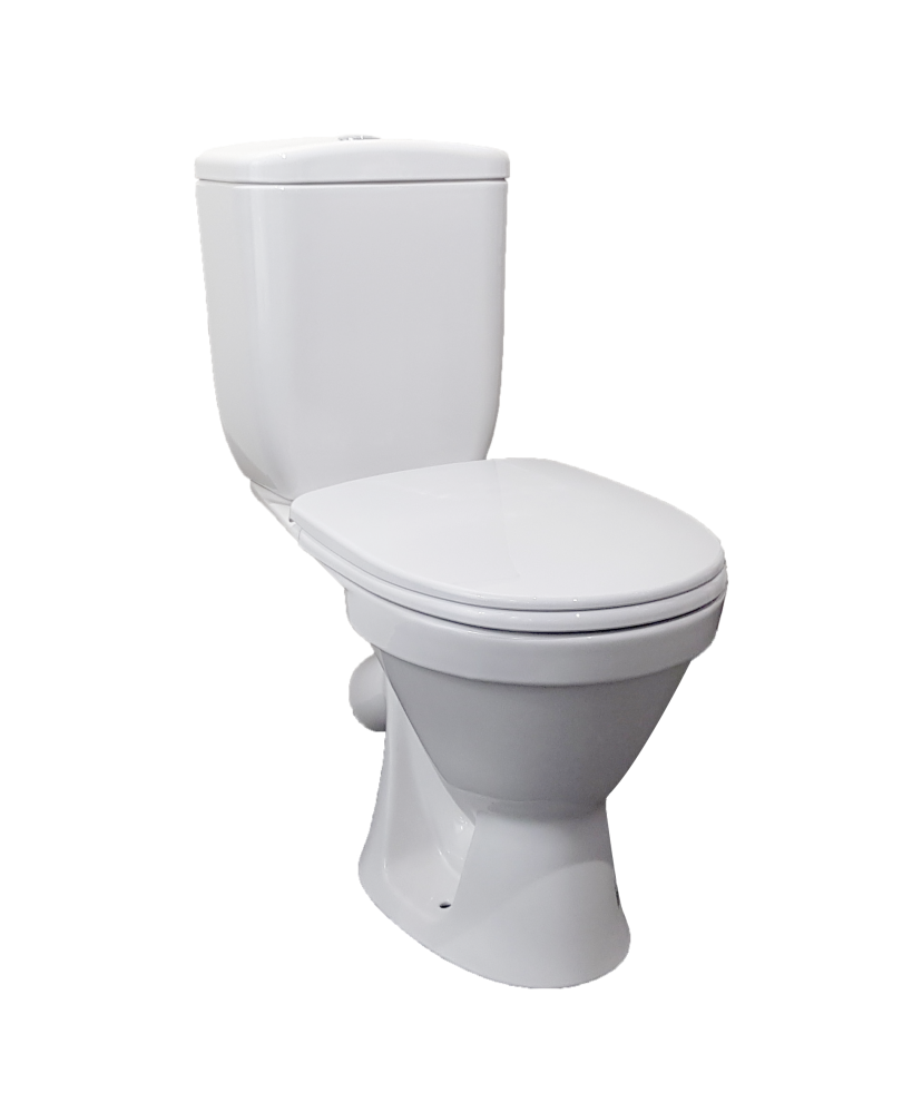 Изображение товара Напольный унитаз VitrA Eco Line 9837B003-7200 стандарт белый современный дизайн