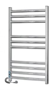 Изображение товара Полотенцесушитель Laris Атлант, П10, высота 90 см, ширина 50 см, левый, 73207431, со скрытым подключением 71401064-PR, хром