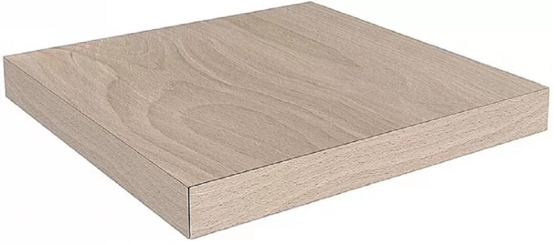 Изображение товара Ступень угловая, керамогранит Kerama Marazzi Про Вуд DL501420R/GCD, 33 x 33 см, правая, светло-бежевый
