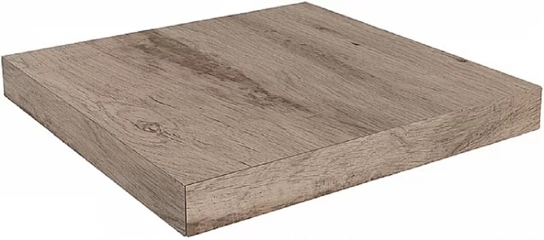 Изображение товара Ступень угловая, керамогранит Kerama Marazzi Про Вуд DL501520R/GCD, 33 x 33 см, правая, тёмно-бежевый