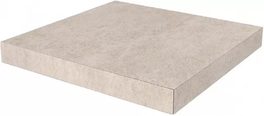 Изображение товара Ступень угловая, керамогранит Kerama Marazzi Роверелла DL500420R/GCA, 33 x 33 см, бежевый Изображение товара Ступень угловая, керамогранит Kerama Marazzi Роверелла DL500420R/GCA, 33 x 33 см, бежевый