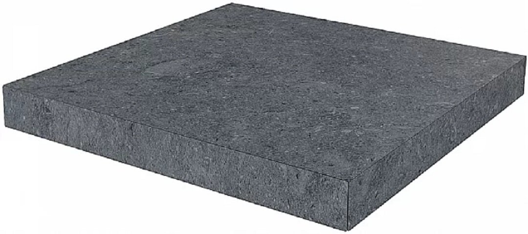 Изображение товара Ступень угловая, керамогранит Kerama Marazzi Роверелла DL501320R/GCA, 33 x 33 см, тёмно-серый