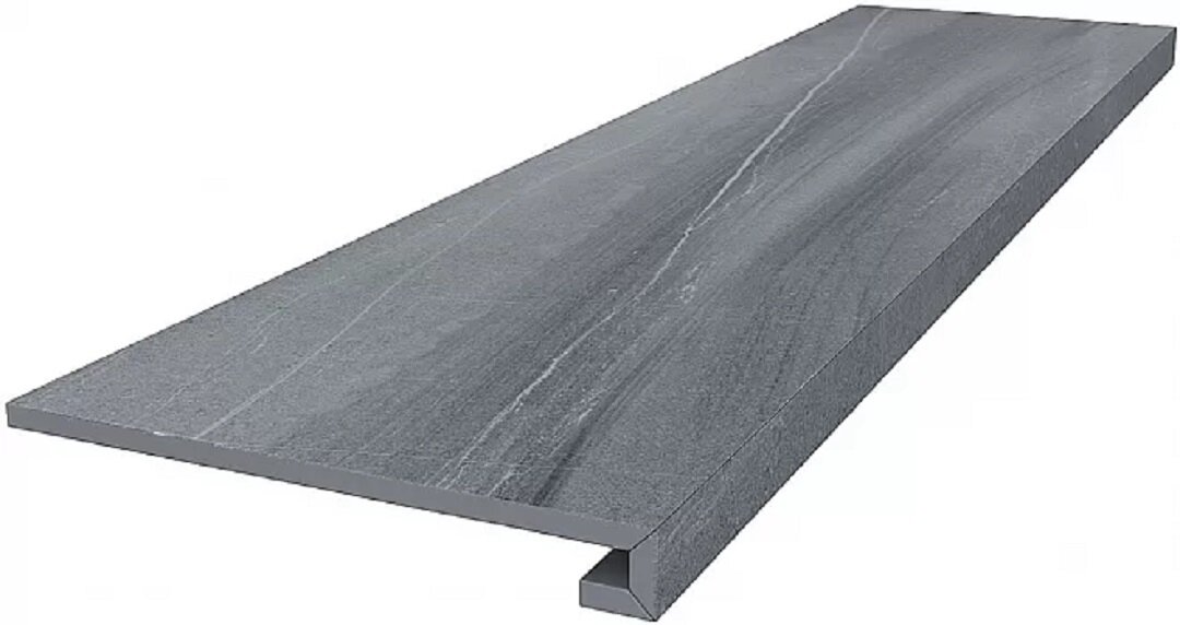 Изображение товара Ступень, керамогранит Kerama Marazzi Роверелла DL500520R/GCF, 33 x 119.5 см, серый Изображение товара Ступень, керамогранит Kerama Marazzi Роверелла DL500520R/GCF, 33 x 119.5 см, серый