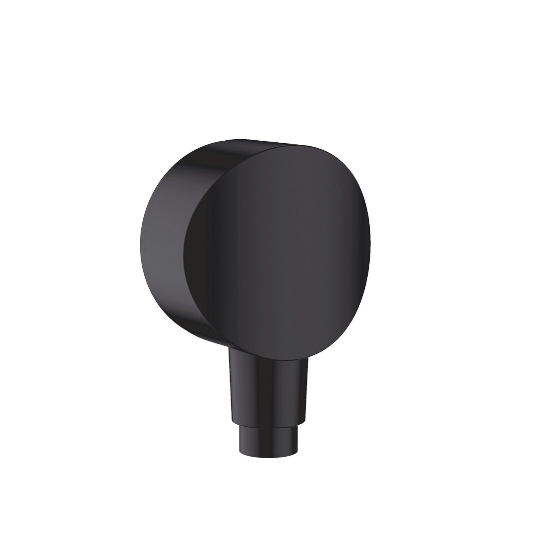 Изображение товара Шланговое подсоединение Hansgrohe FixFit S, 26453670, черный матовый