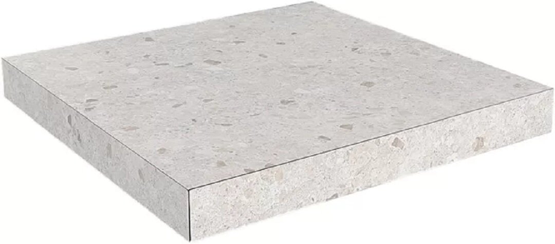 Изображение товара Ступень угловая, керамогранит Kerama Marazzi Терраццо SG631820R/GCA, 33 x 33 см, светло-бежевый Изображение товара Ступень угловая, керамогранит Kerama Marazzi Терраццо SG631820R/GCA, 33 x 33 см, светло-бежевый
