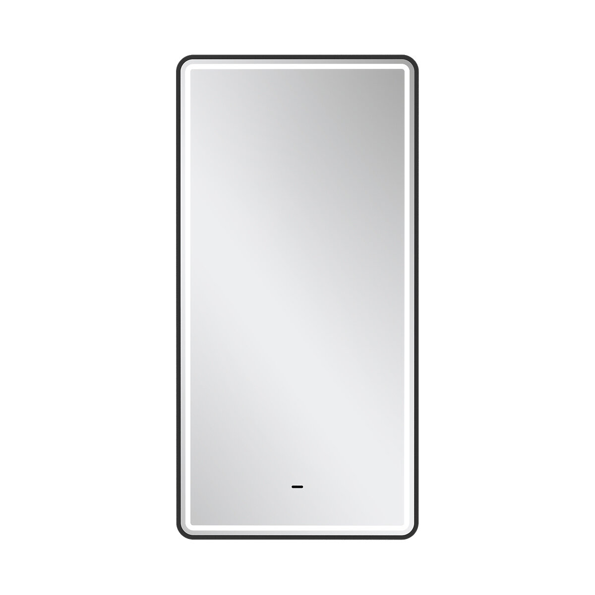 Изображение товара Зеркало Equil Стоун/Stoune zkSTOUNE50-15, 50 см, LED подсветка, бесконтактный сенсор, цвет рамы черный Изображение товара Зеркало Equil Стоун/Stoune zkSTOUNE50-15, 50 см, LED подсветка, бесконтактный сенсор, цвет рамы черный