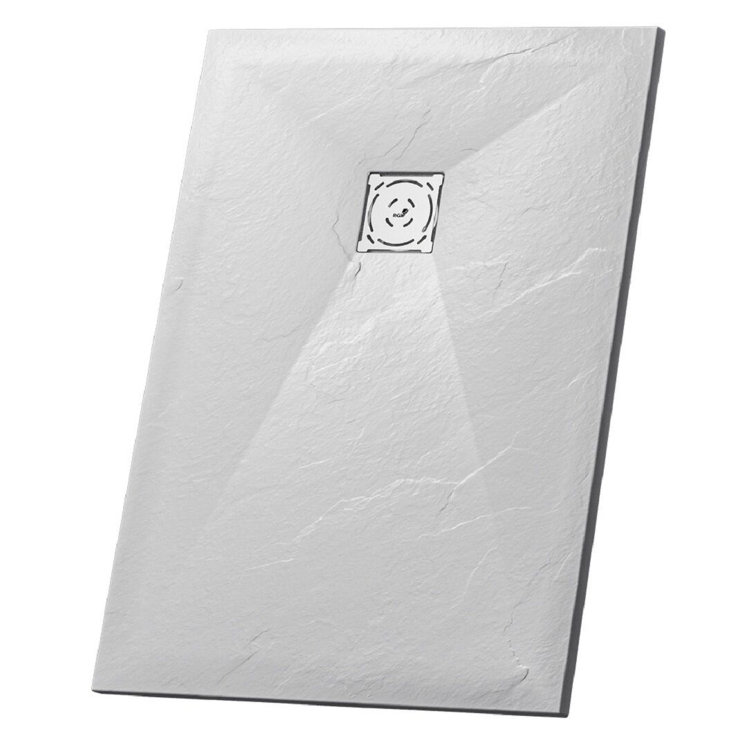 Изображение товара Душевой поддон RGW ST-0107W 70 x 100 см, прямоугольный, из искусственного камня, белый, 16152710-01
