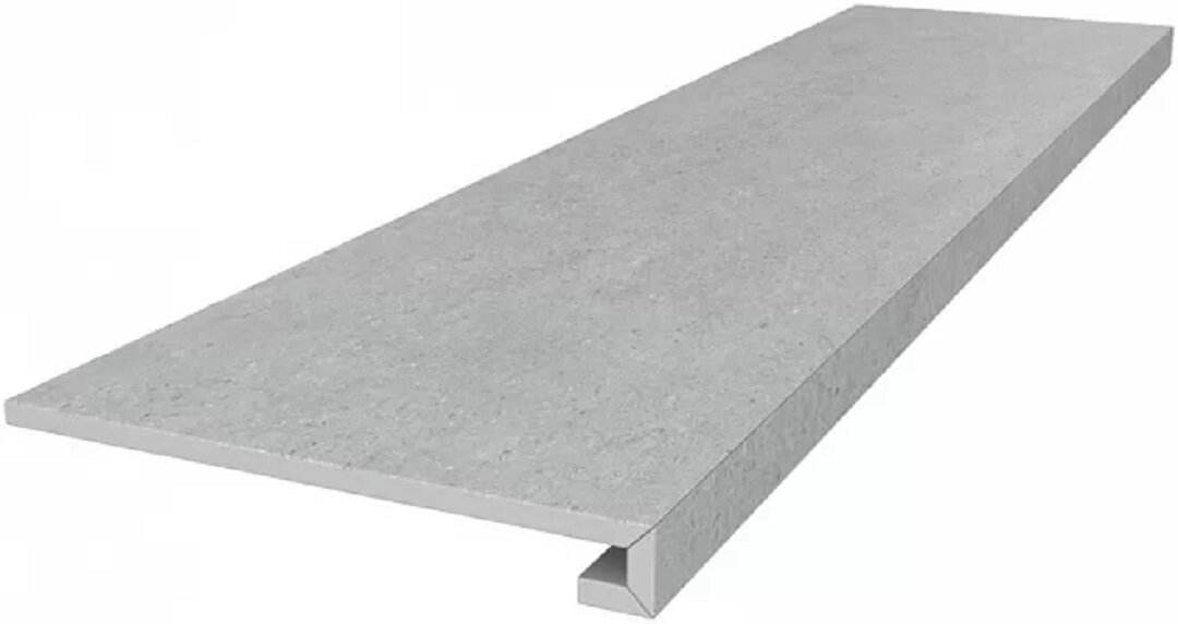 Изображение товара Ступень, керамогранит Kerama Marazzi Фондамента DL500720R/GCF, 33 x 119.5 см, светло-пепельный Изображение товара Ступень, керамогранит Kerama Marazzi Фондамента DL500720R/GCF, 33 x 119.5 см, светло-пепельный