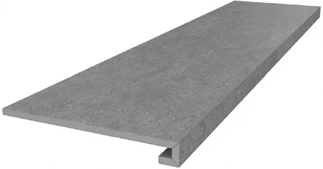 Изображение товара Ступень, керамогранит Kerama Marazzi Фондамента DL500920R/GCF, 33 x 119.5 см, серый Изображение товара Ступень, керамогранит Kerama Marazzi Фондамента DL500920R/GCF, 33 x 119.5 см, серый