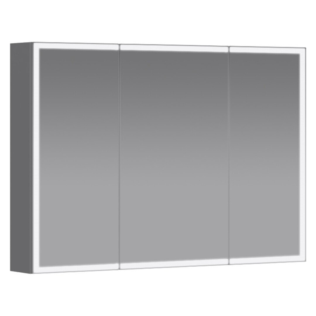 Изображение товара Зеркальный шкаф Jacob Delafon Parallel EB2290-NF, 100 см, LED подсветка, инфракрасный выключатель, цвет белый Изображение товара Зеркальный шкаф Jacob Delafon Parallel EB2290-NF, 100 см, LED подсветка, инфракрасный выключатель, цвет белый