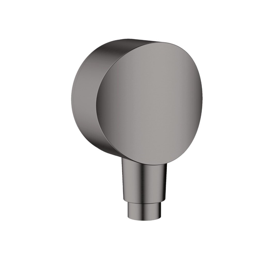 Изображение товара Шланговое подсоединение Hansgrohe FixFit S, 26453340, шлифованный черный хром