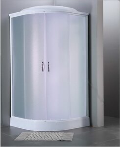 Изображение товара Душевая кабина Timo Eco TE-0709 P 90x90 см стекла матовые с тропическим душем