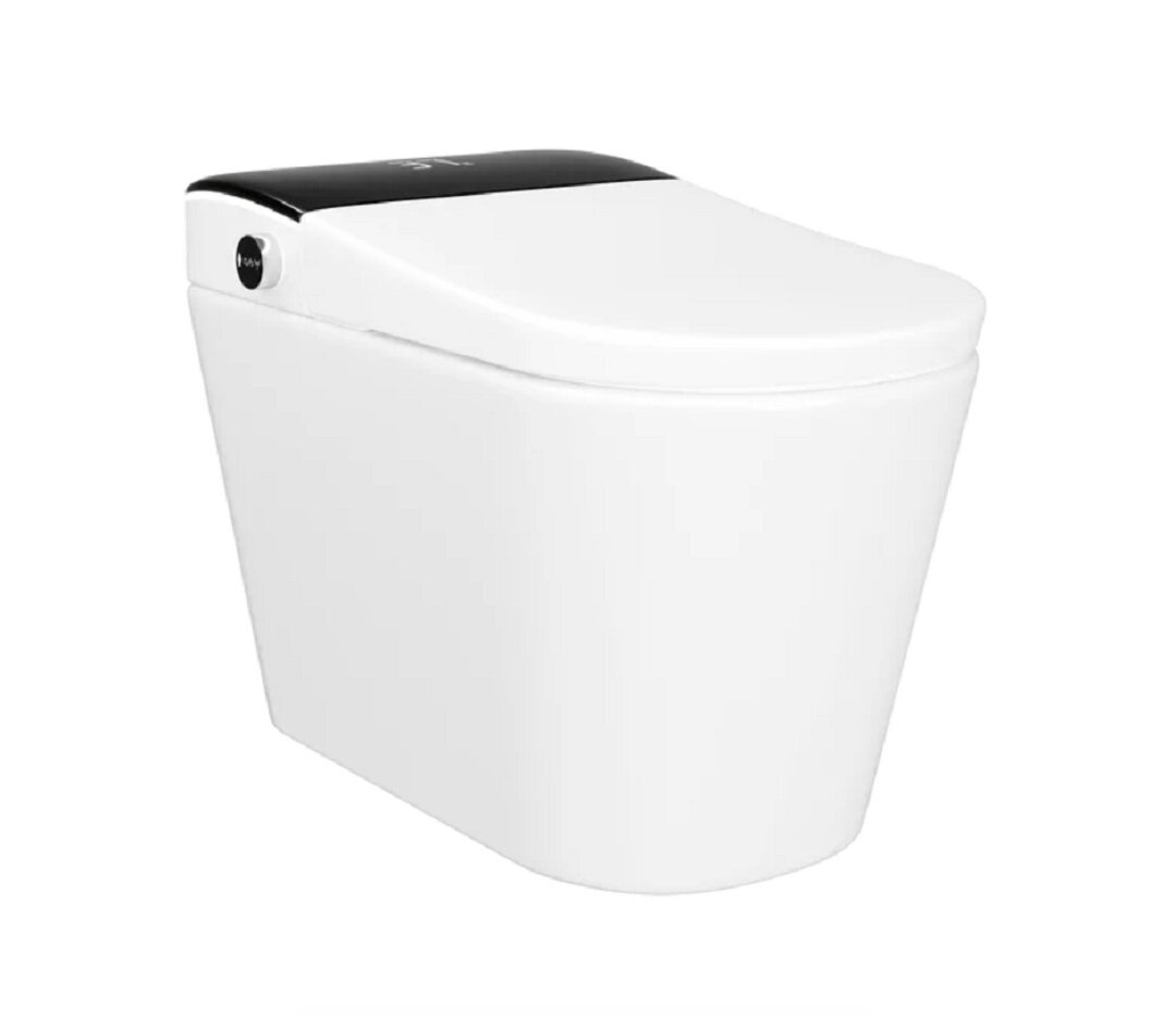 Изображение товара Умный унитаз напольный Stworki Studio S51422WH, сенсорное и голосовое управление, импульсный смыв, пульт ДУ, крышка микролифт, белый Изображение товара Умный унитаз напольный Stworki Studio S51422WH, сенсорное и голосовое управление, импульсный смыв, пульт ДУ, крышка микролифт, белый
