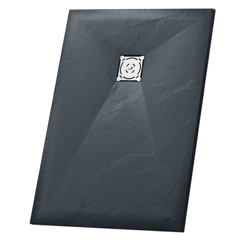 Изображение товара Душевой поддон RGW ST-0119G 90x110 см из искусственного камня, черный